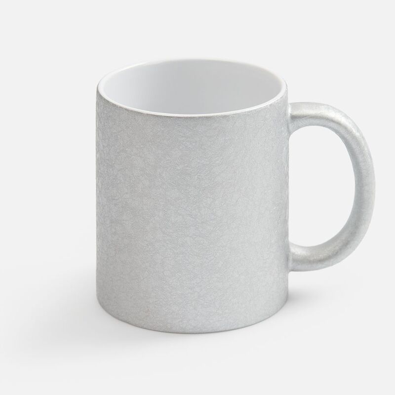 Кружка для сублимационной печати Sagredo, серебристая арт.18309.10