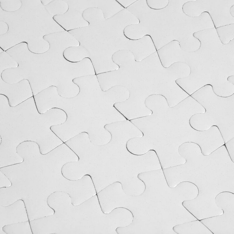 Пазл для сублимационной печати Stamper, белый арт.31115.00