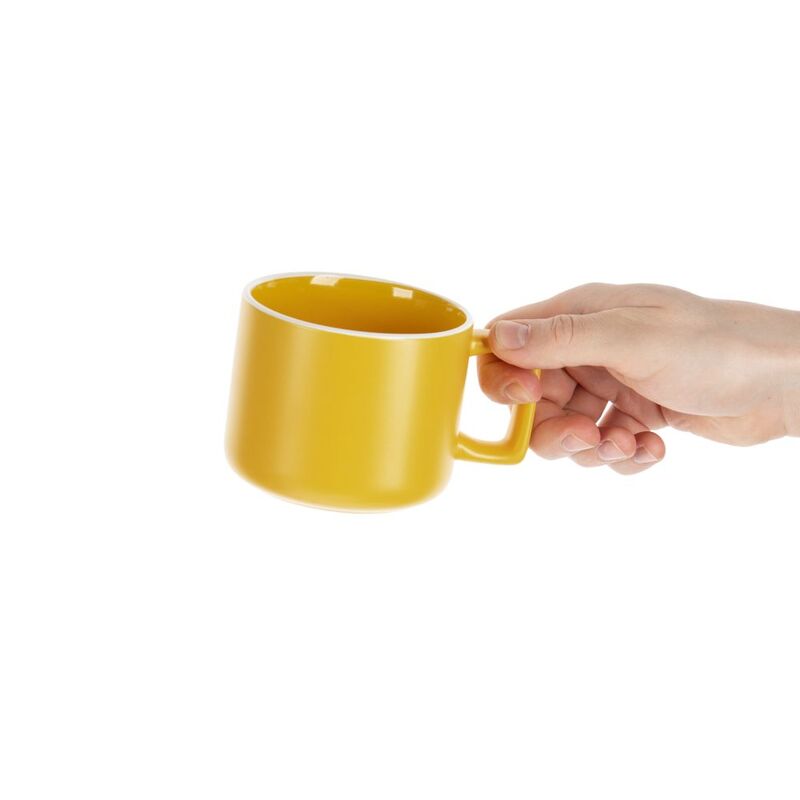 Чашка Fusion, ver.2, желтая арт.18310.80