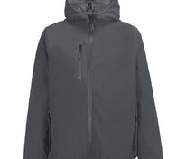 Куртка софтшелл с капюшоном мужская Falcon Men, темно-серая арт.04449370