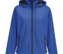 Куртка софтшелл с капюшоном женская Race Women, ярко-синяя (royal) арт.04448241