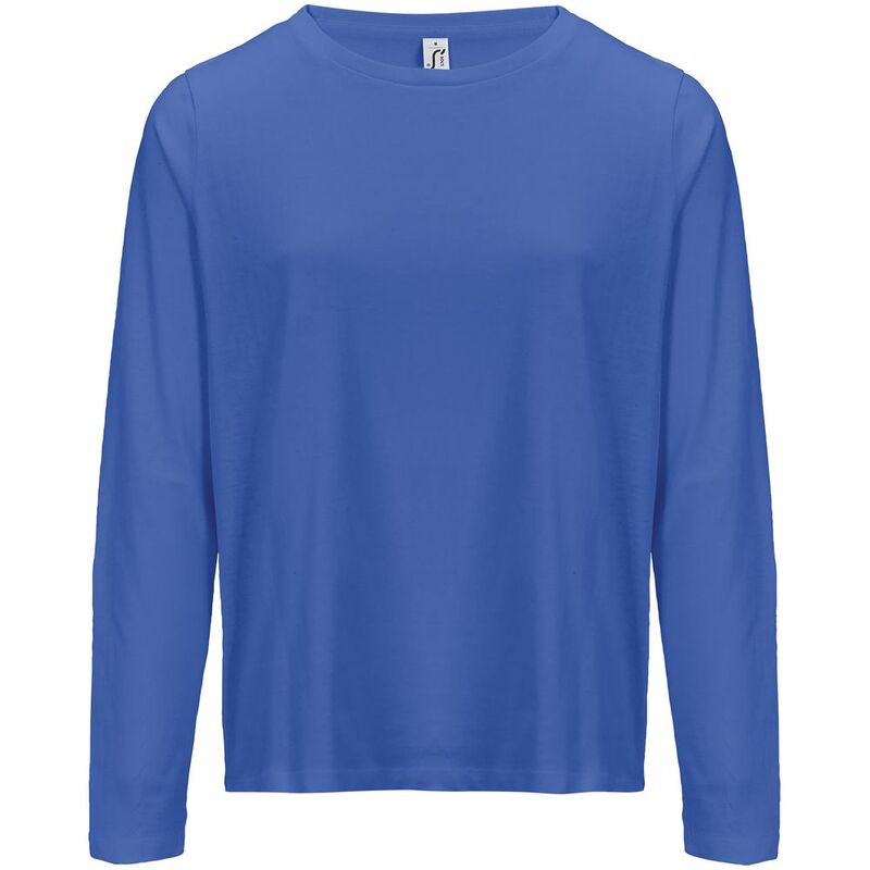 Футболка с длинным рукавом женская Monarch Women, ярко-синяя арт.04443241