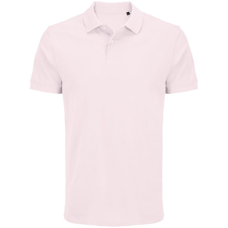 Рубашка поло унисекс Pacific, светло-розовая арт.04439141