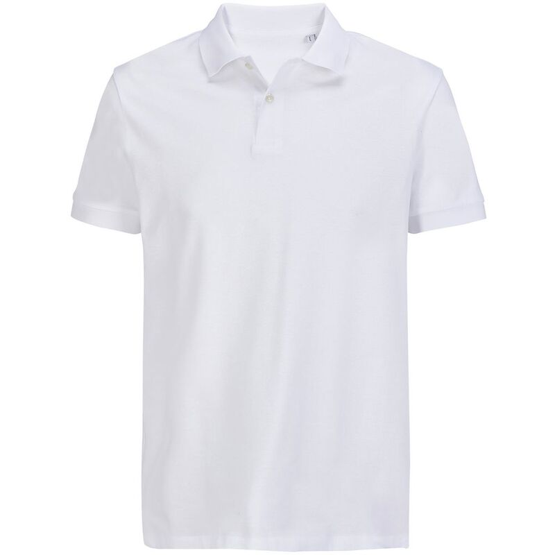 Рубашка поло унисекс Pacific, белая арт.04439102