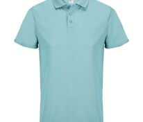 Рубашка поло унисекс Pitcher, голубая (морская волна) арт.04442295
