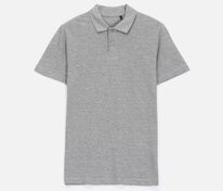 Рубашка поло унисекс Pulse, серый меланж арт.04502360