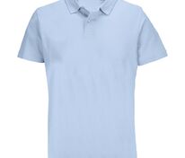 Рубашка поло унисекс Pulse, голубая арт.04502200