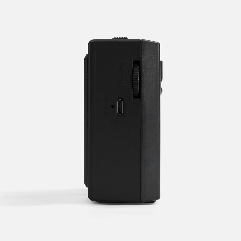 Bluetooth-колонка с радио Comradio, черная арт.17589.30