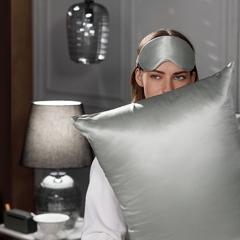 Маска для сна Essential, светло-серая арт.17655.10