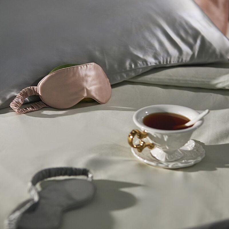 Маска для сна Essential, розовая (пыльная роза) арт.17655.15