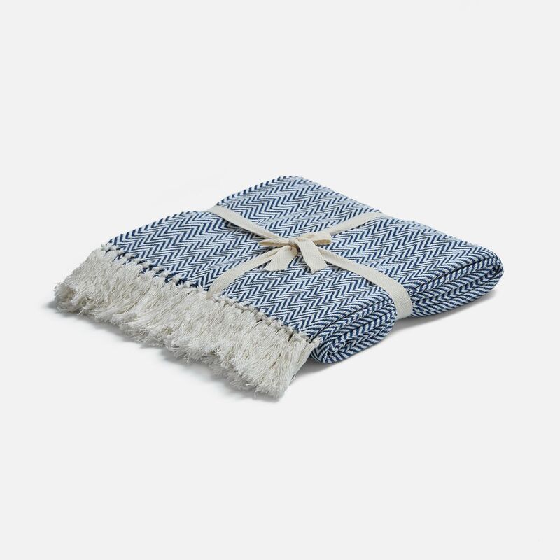 Плед Landour, синий арт.17841.40