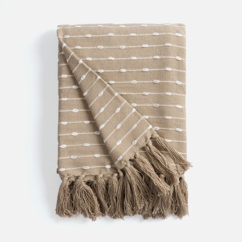 Плед Shimla, бежевый арт.17843.00