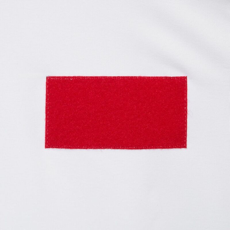 Основа Velkro S для крепления шевронов на липучке, красная арт.17640.50