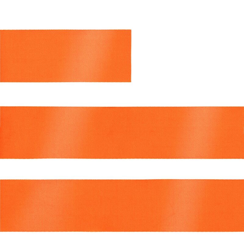 Лента сатиновая Satin 20 XXL, оранжевая, 250 см арт.18713.22.250cm