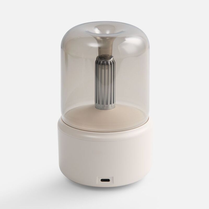 Увлажнитель-ароматизатор с подсветкой mistFlicker, молочно-белый арт.16392.60