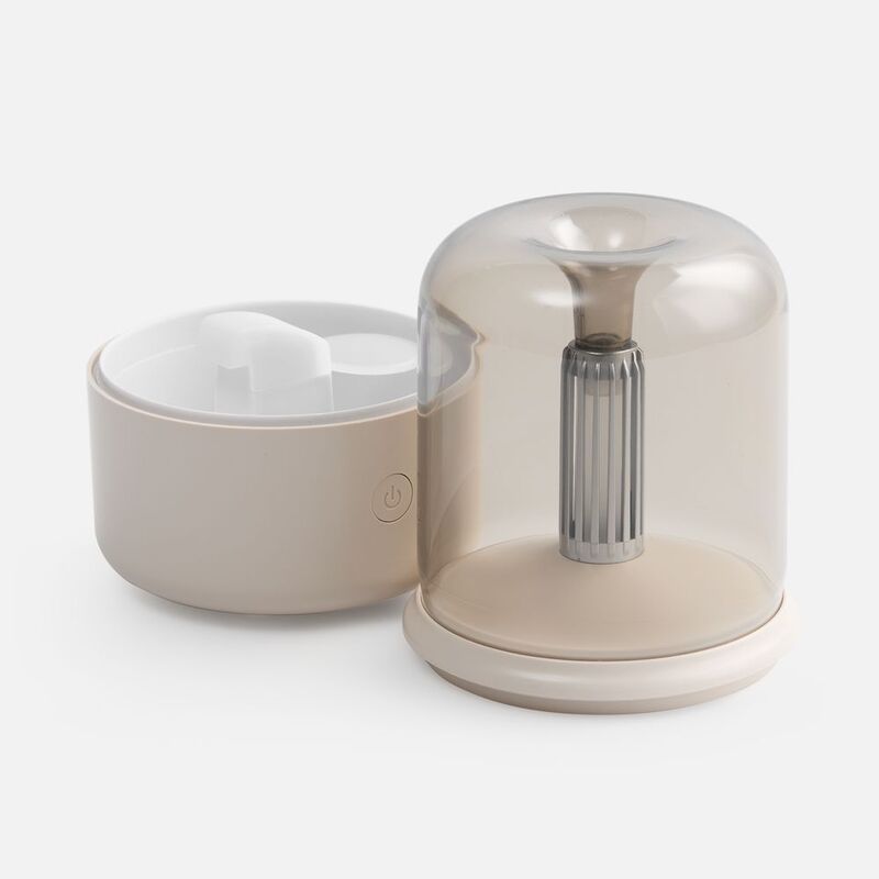 Увлажнитель-ароматизатор с подсветкой mistFlicker, молочно-белый арт.16392.60