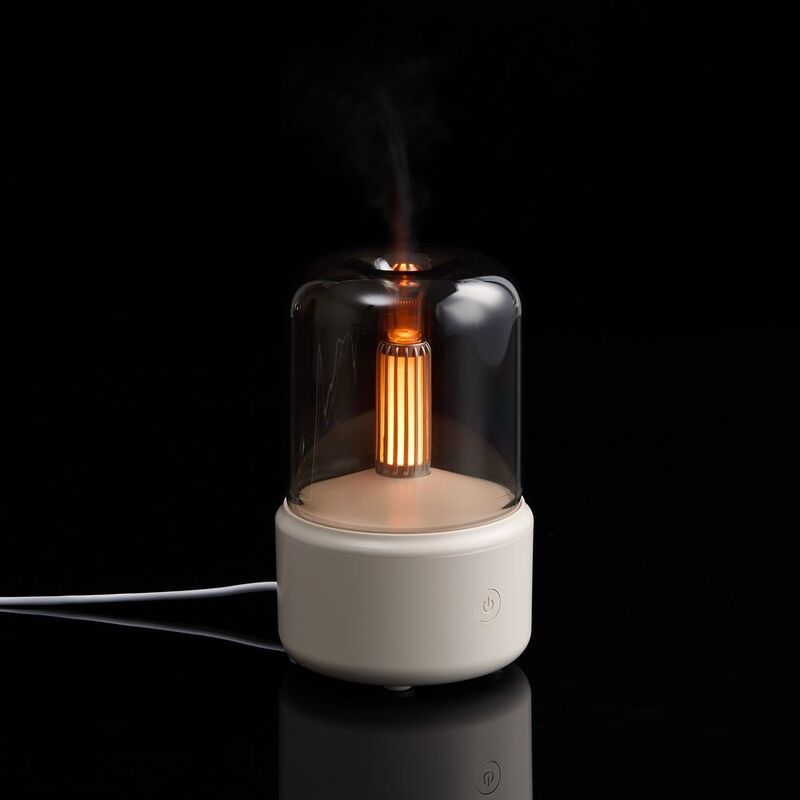 Увлажнитель-ароматизатор с подсветкой mistFlicker, молочно-белый арт.16392.60