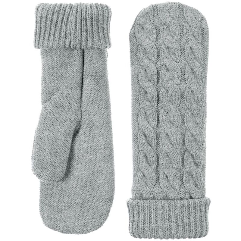 Варежки Heat Trick, серебристо-серый меланж арт.12877.31