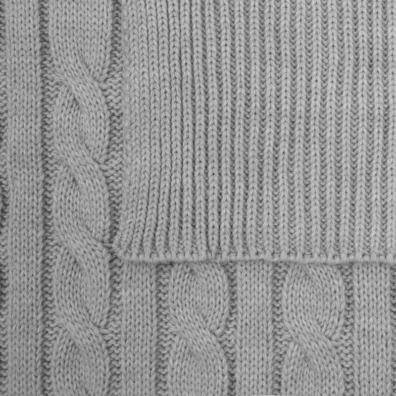 Шарф Heat Trick, серебристо-серый меланж арт.12876.31