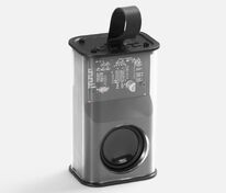 Bluetooth-колонка с подсветкой Groove, серая арт.17643.10