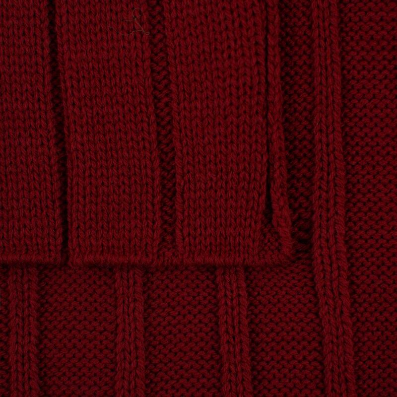 Плед Tressa, красный (бордовый) арт.19622.56