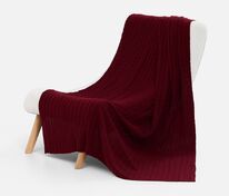 Плед Tressa, красный (бордовый) арт.19622.56