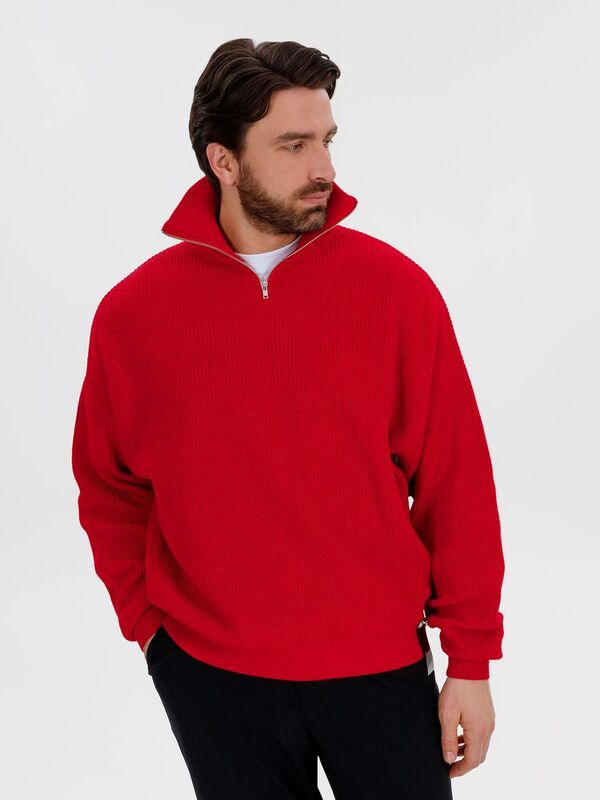 Джемпер Siluetti Birne, красный арт.20575.50