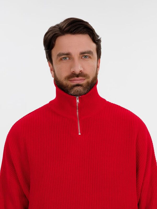 Джемпер Siluetti Birne, красный арт.20575.50