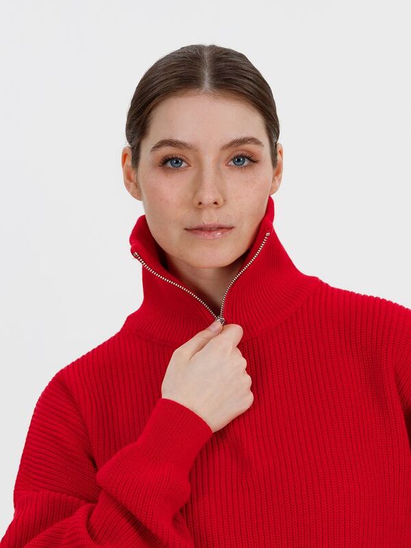 Джемпер Siluetti Birne, красный арт.20575.50