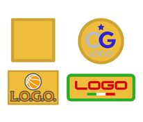 Шеврон из габардина Gabo S, желтый арт.18311.80