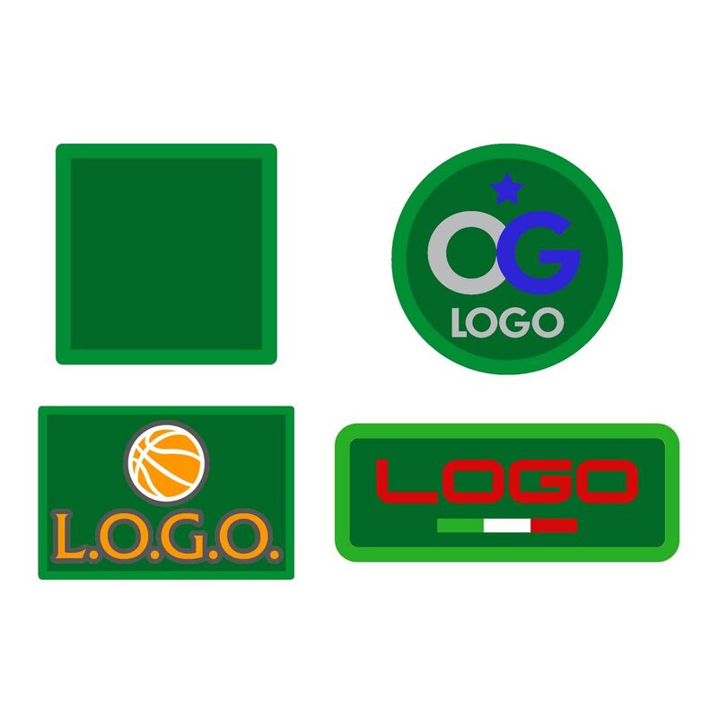 Шеврон из габардина Gabo S, зеленый арт.18311.90