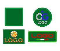 Шеврон из габардина Gabo S, зеленый арт.18311.90