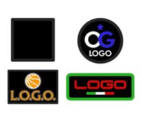 Шеврон из габардина Gabo S, черный арт.18311.30