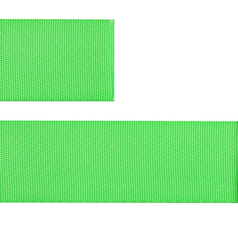 Стропа текстильная Fune 35 M, зеленый неон, 80 см арт.19864.94.80cm