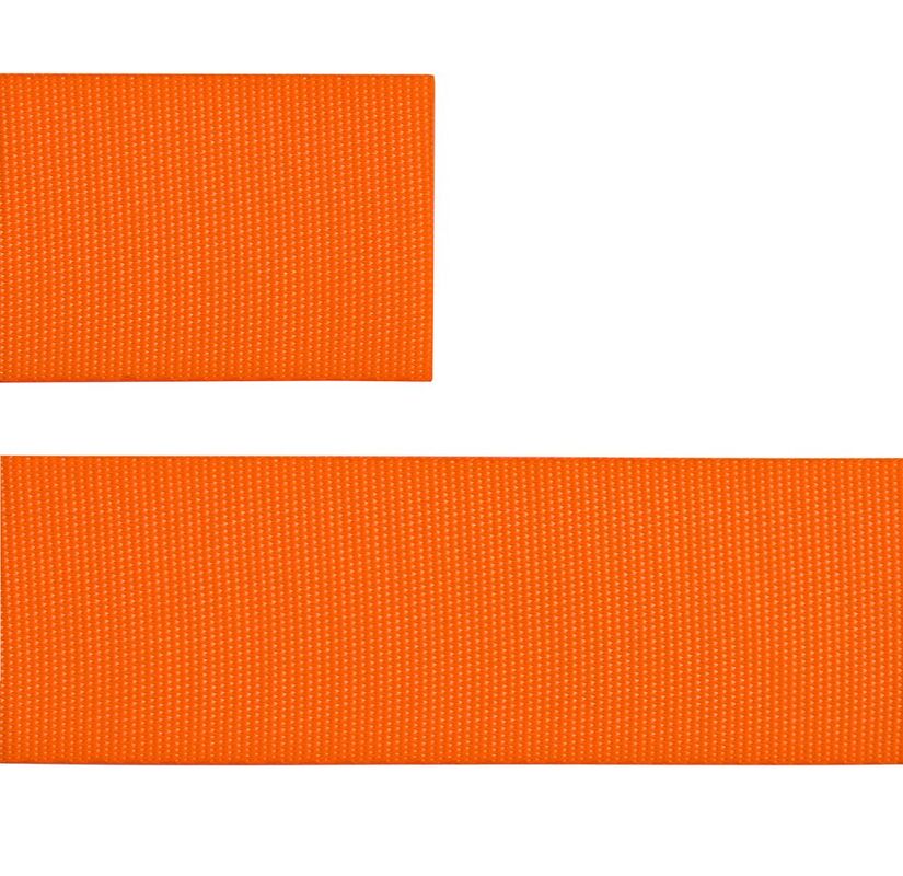Стропа текстильная Fune 35 M, оранжевый неон, 80 см арт.19864.22.80cm