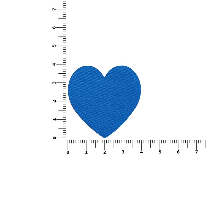 Наклейка тканевая Lunga Cor, M, синяя арт.17864.44