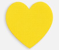 Наклейка тканевая Lunga Cor, M, желтая арт.17864.80