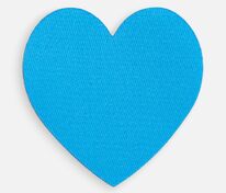 Наклейка тканевая Lunga Cor, M, голубая арт.17864.14