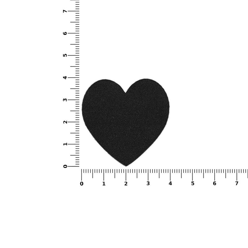 Наклейка тканевая Lunga Cor, M, черная арт.17864.30