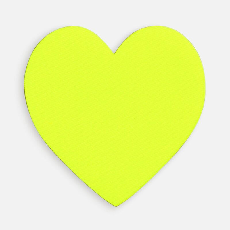 Наклейка тканевая Lunga Cor, M, желтый неон арт.17864.89