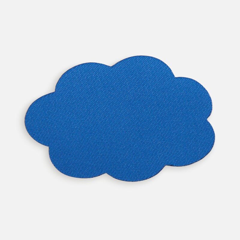 Наклейка тканевая Lunga Calum, L, синяя арт.17865.44