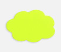 Наклейка тканевая Lunga Calum, L, желтый неон арт.17865.89