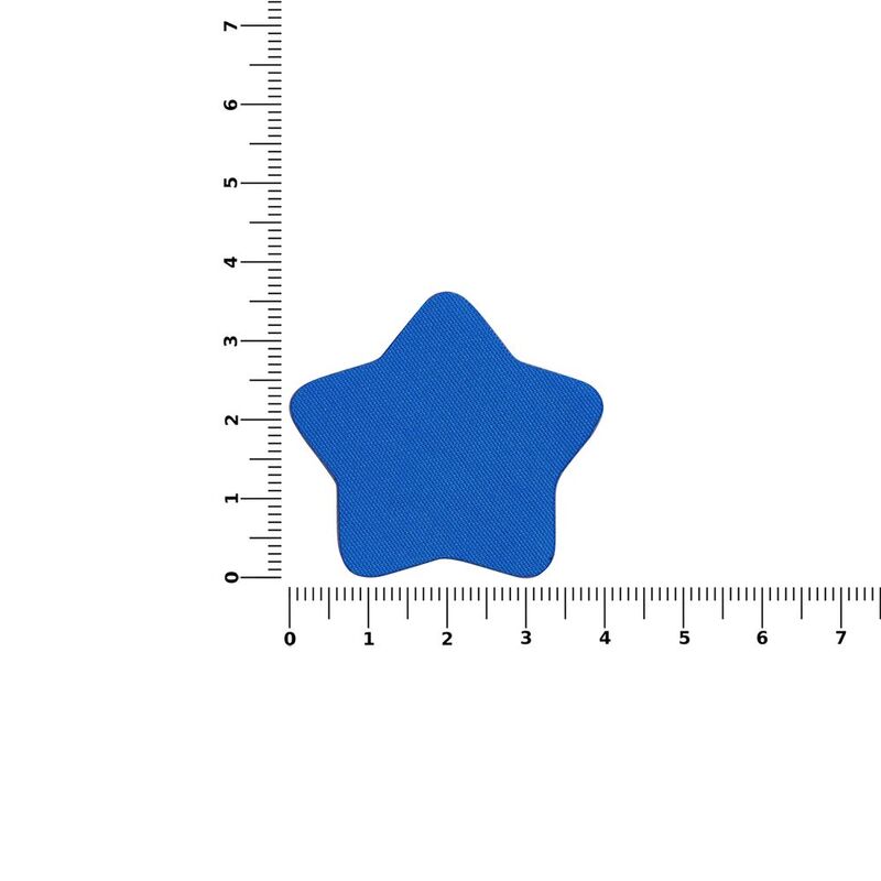 Наклейка тканевая Lunga Bial, M, синяя арт.17866.44