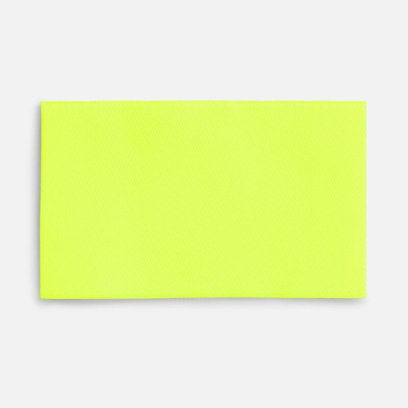 Лейбл тканевый Epsilon, M, желтый неон арт.17867.89