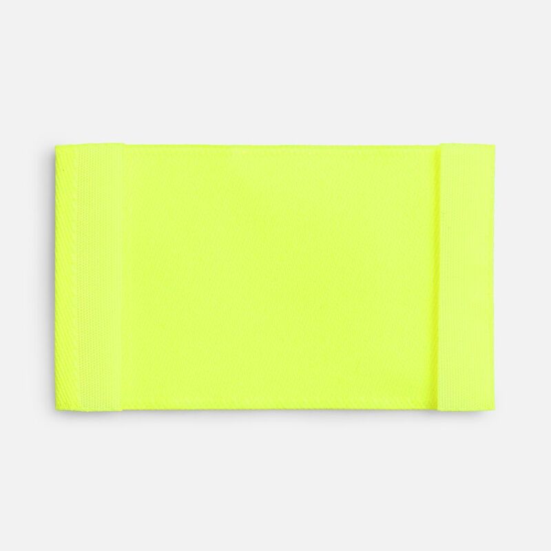 Лейбл тканевый Epsilon, M, желтый неон арт.17867.89