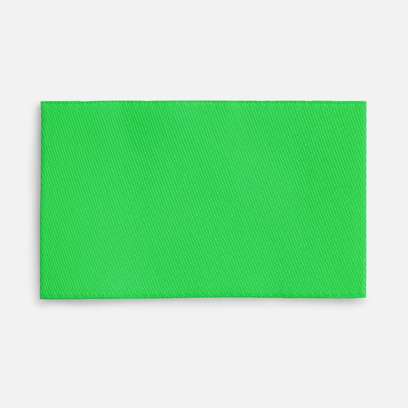 Лейбл тканевый Epsilon, M, зеленый неон арт.17867.94