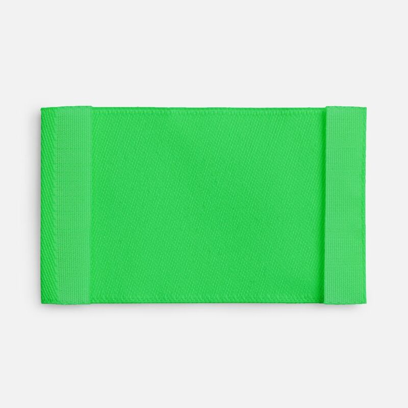 Лейбл тканевый Epsilon, M, зеленый неон арт.17867.94