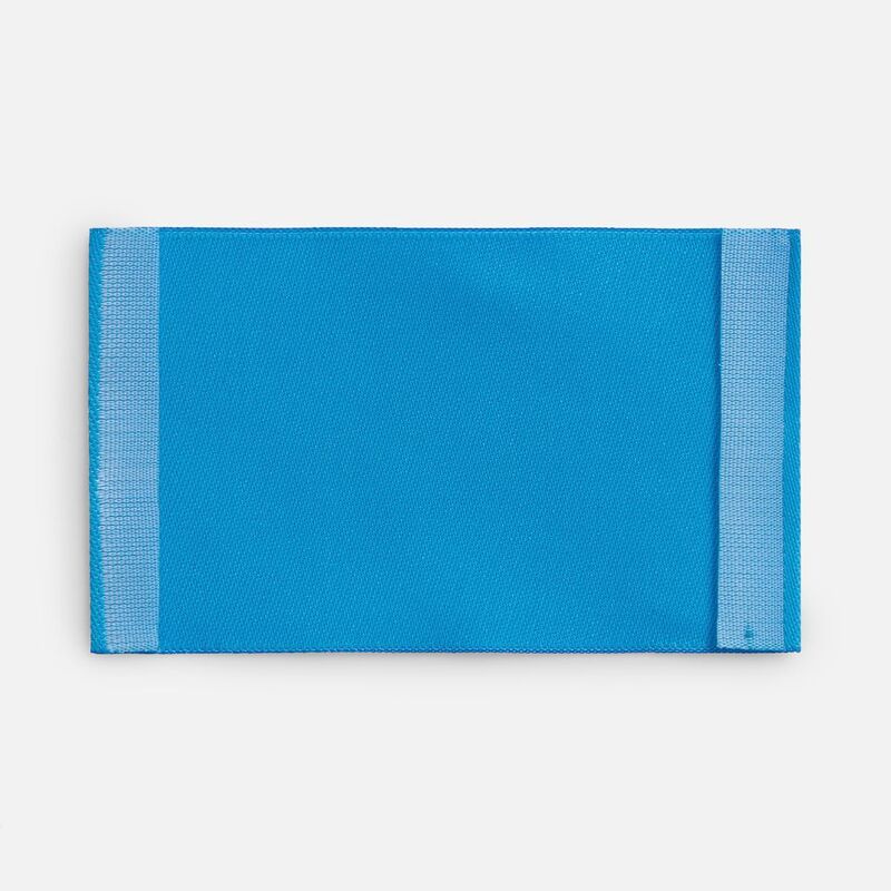 Лейбл тканевый Epsilon, M, голубой арт.17867.14