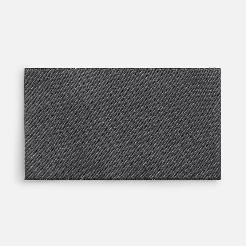 Лейбл тканевый Epsilon, M, темно-серый арт.17867.13