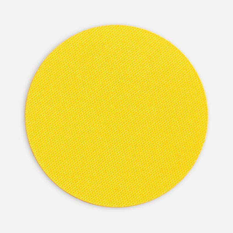 Наклейка тканевая Lunga Round, M, желтая арт.17901.80